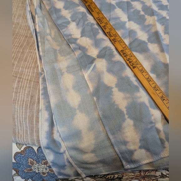 One size shrug wrap by Sonoma blue and white - Picture 8 of 9